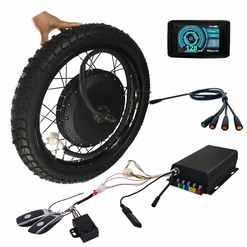 72V 5000W Hub Motor Kit - QS 273 V3 72v 8000W電動自転車キット 150mmドロップアウト