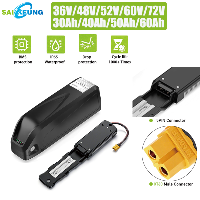 Ebike Battery 48V 20Ah Hailong - Cham 36V 48V 52V 60V 72V