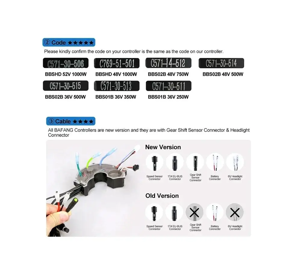 Bafang-ミッドドライブモーター交換コントローラー,アク - Bafang Bbs02B 48V 750W Mid Drive Kit のレビューと価格