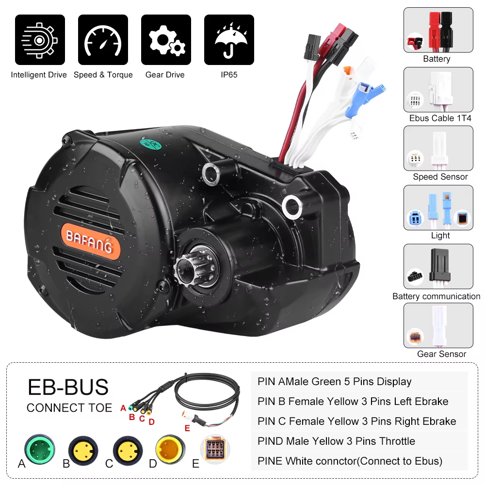 Eバイク用 Bafang M620 G510 48/52V  - Mid Drive Motor Kit 52V 1000W のレビューと価格